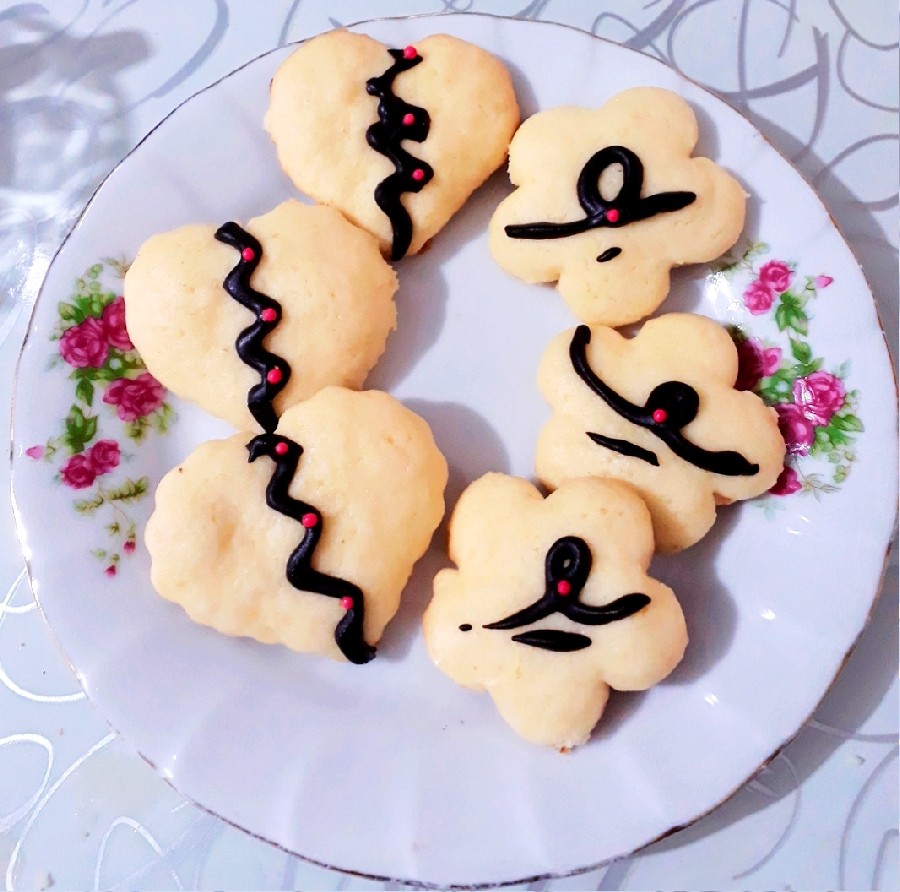 شیرینی پایه بدون کره و بدون فر