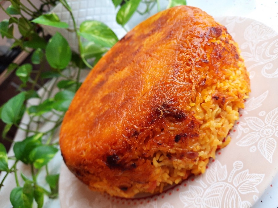 عکس دمی گوجه و مرغ