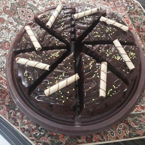 عکس اینم از کیک شکلاتی من