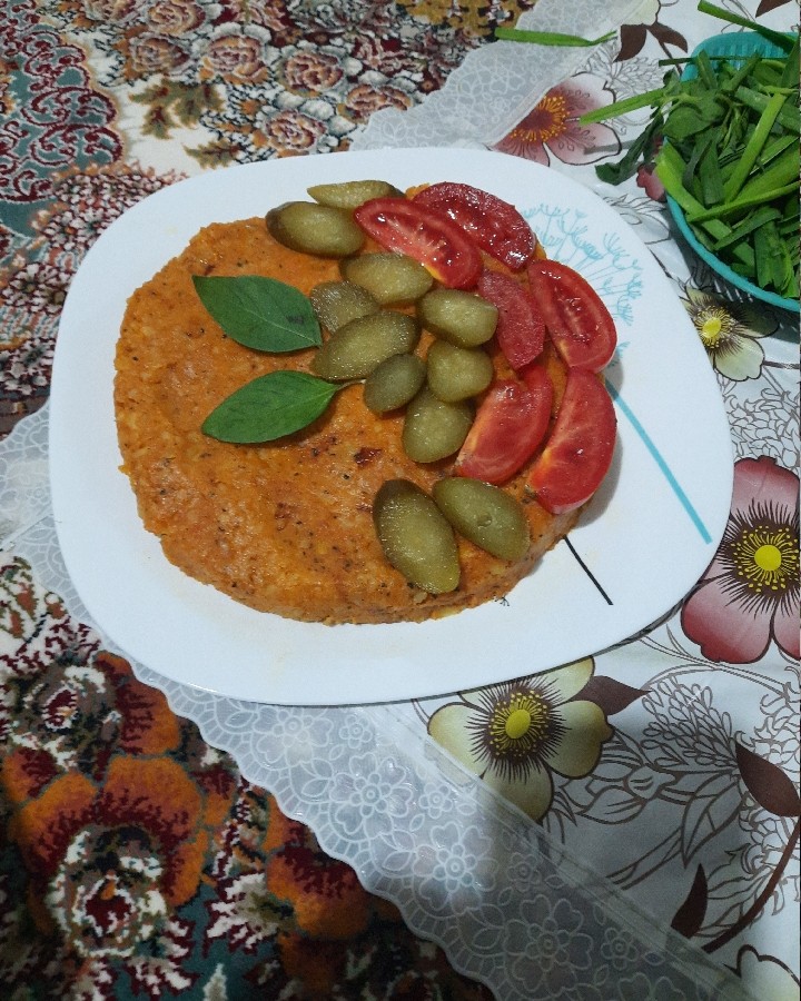 دو پیازه آلو شیرازی
