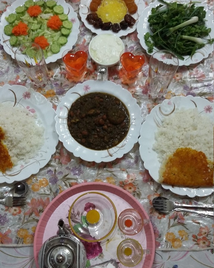 عکس جان جانان(قورمه سبزی)افطار
