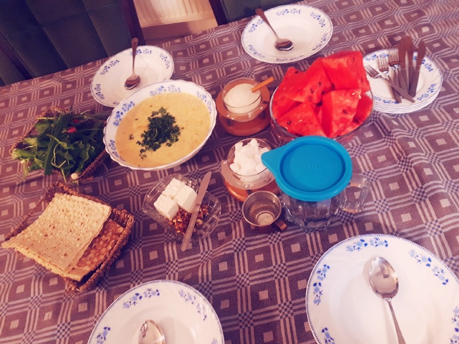 سفره افطارساده ♡