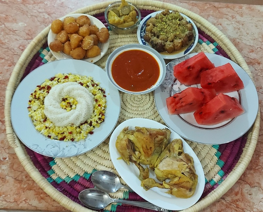 عکس زرشک پلو با مرغ❤