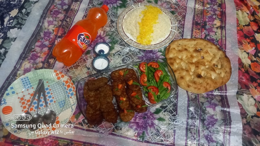 عکس سفره ی سحری