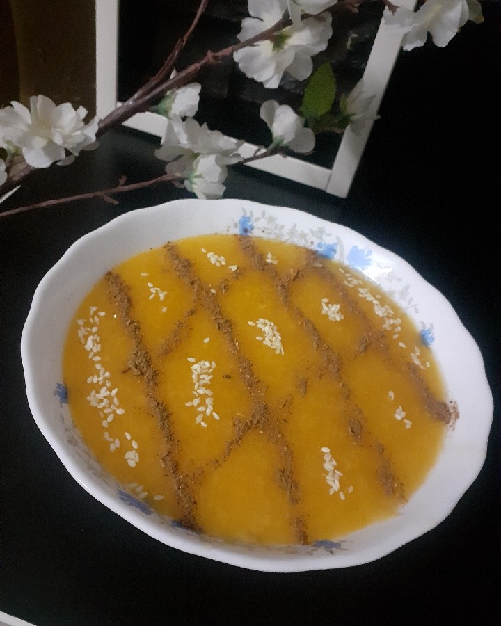عکس شله زردواسه افطار البته باتزیین بی حوصلگی ...
