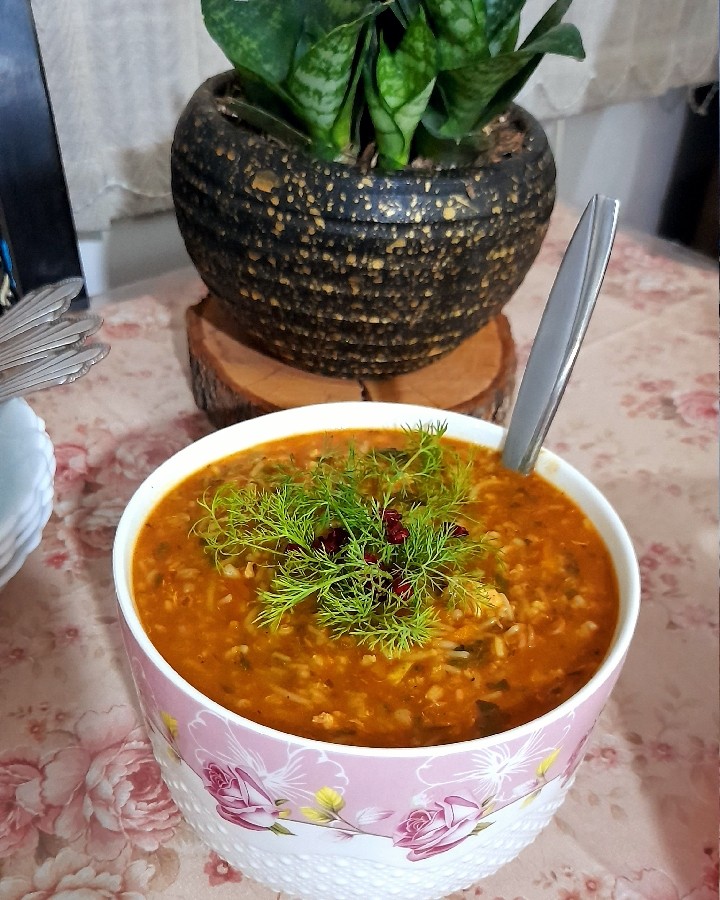 عکس سوپ به سبک لیلا