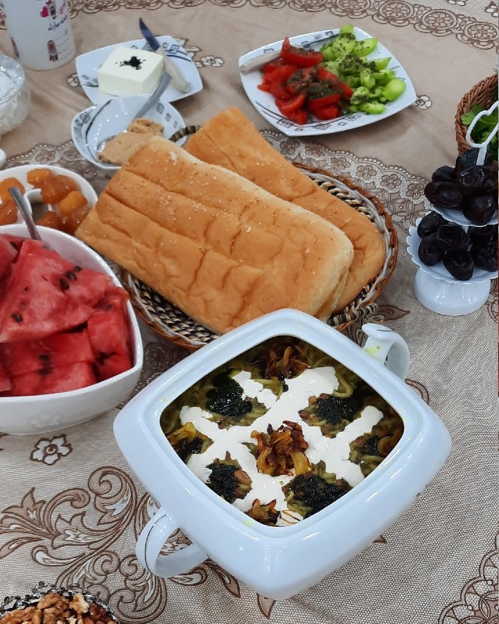 عکس افطاری روز نوزدهم