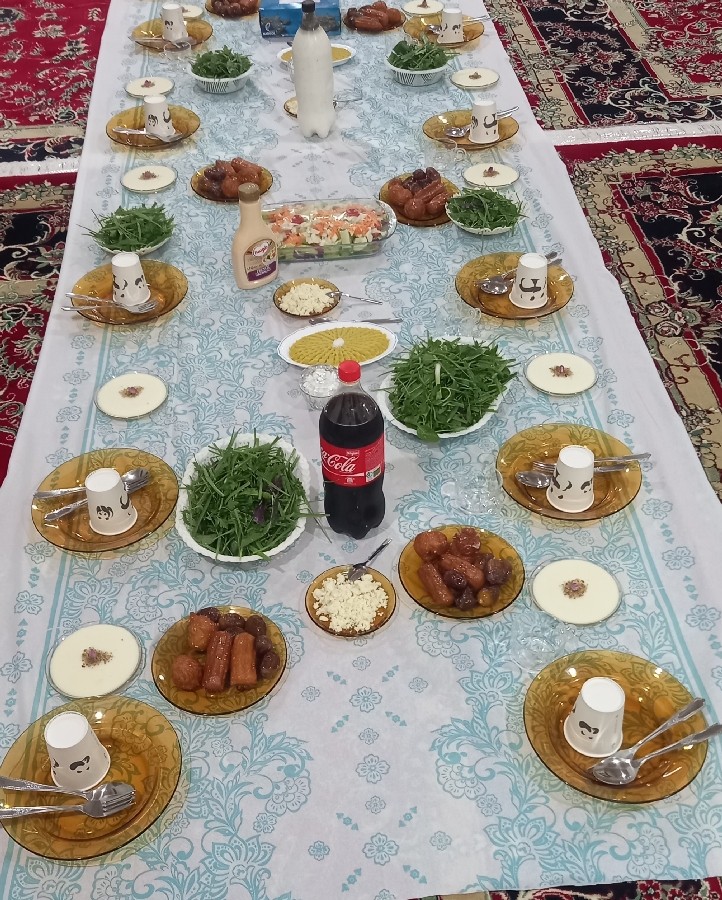 عکس افطاری شب بیست سوم ماه رمضان 