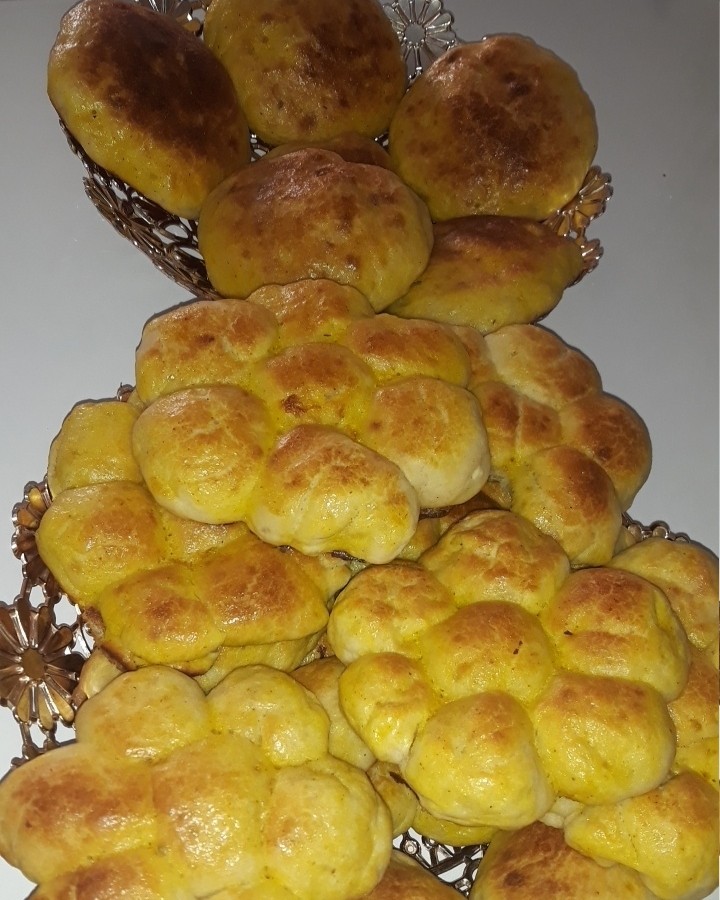 نان های شیرمال _شیرینی عید 