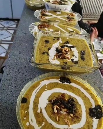 عکس آش رشته نذری