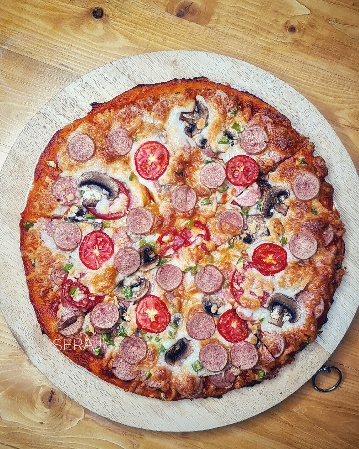 پیتزا قارچ 