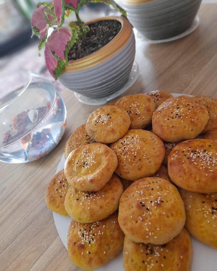 عکس کلوچه مغزدار (حلوایی)