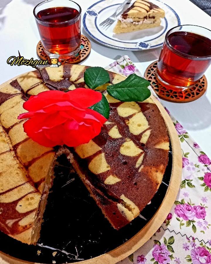 عکس کیک قابلمه ایی