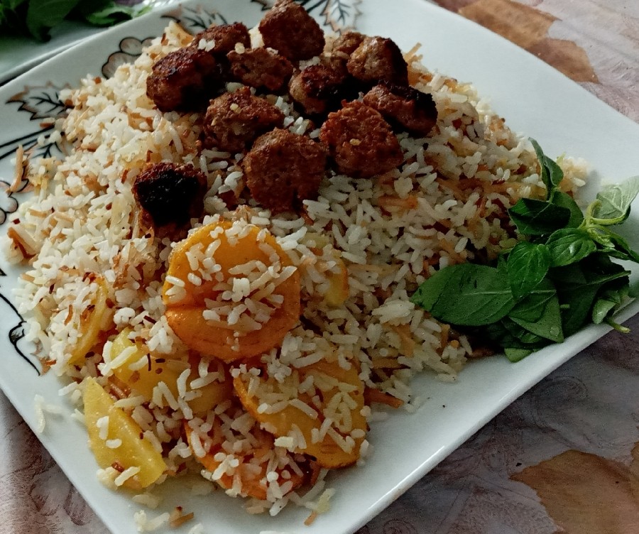 رشته پلو