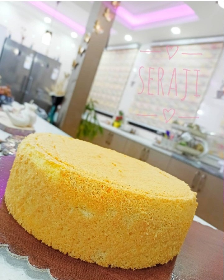 عکس کیک اسفنجی