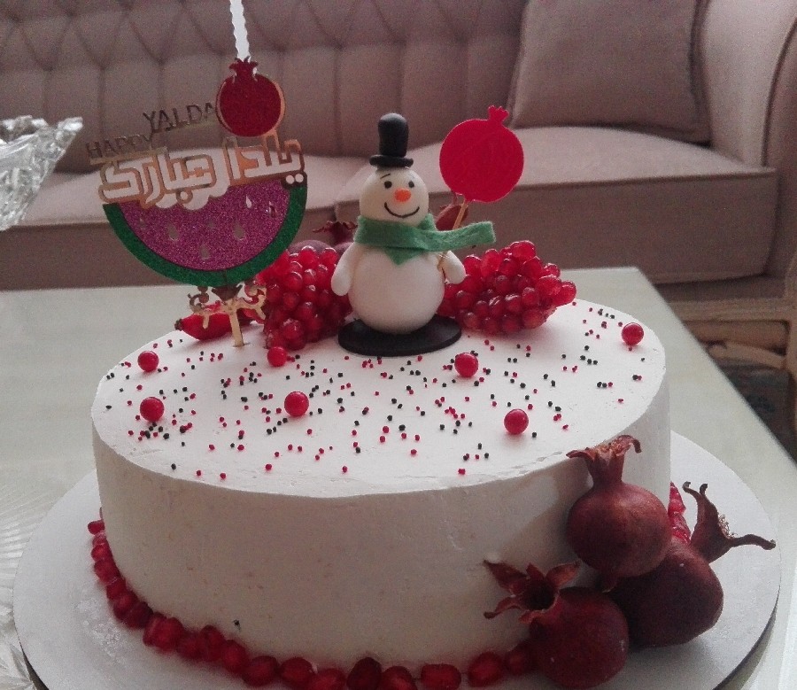 کیک یلدایی1400