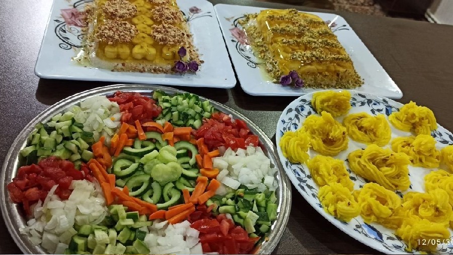 عکس دسر و سالاد فصل