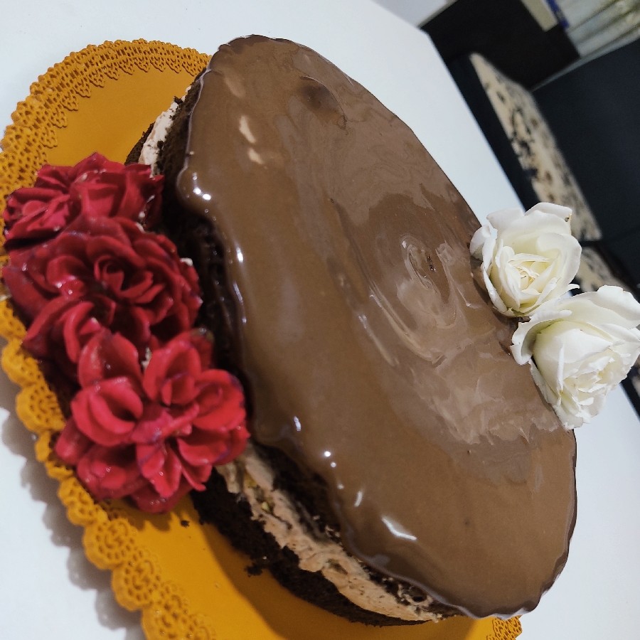 عکس کیک بمب شکلات