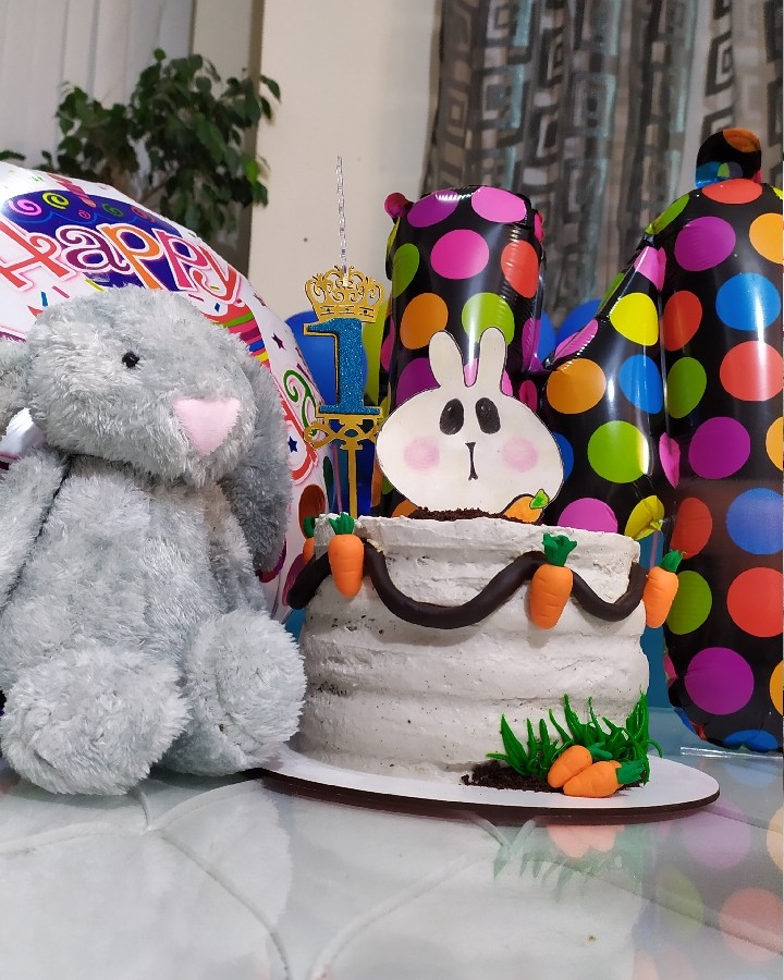 کیک تولد خرگوشی 