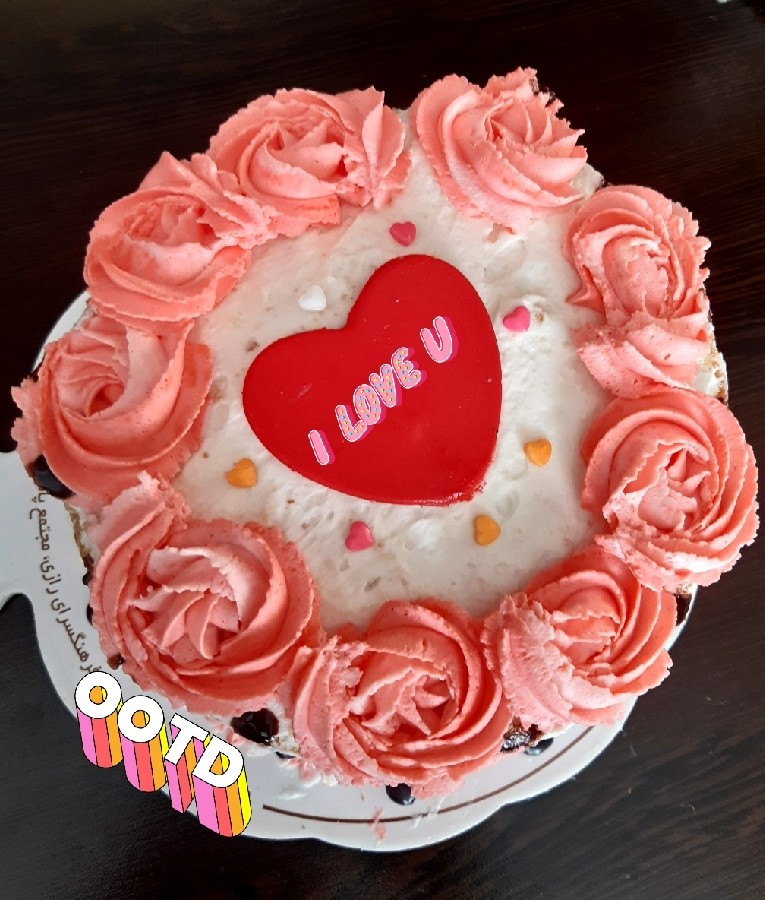ی کیک عالی برای تولد عشق جانم