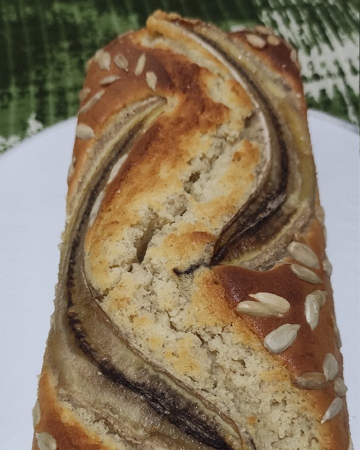کیک موز و دارچین