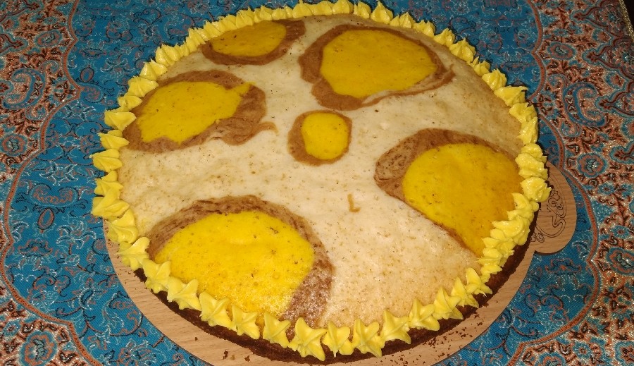 عکس کیک پلنگی