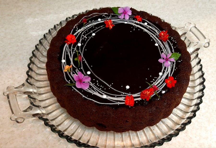 عکس تارت کیک شکلاتی