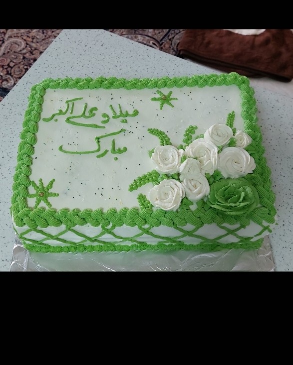 اینم از کیک تولد حضرت علی اکبر
