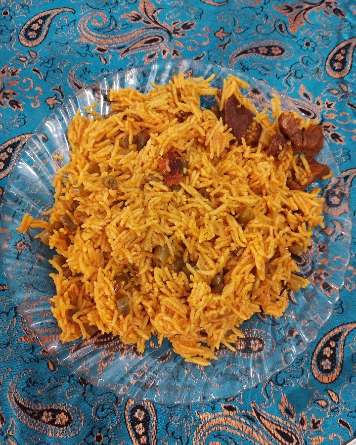 عکس دمپخت لوبیا سبز