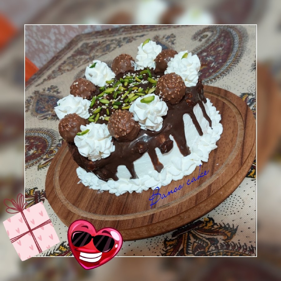 کیک تولد همسرجان