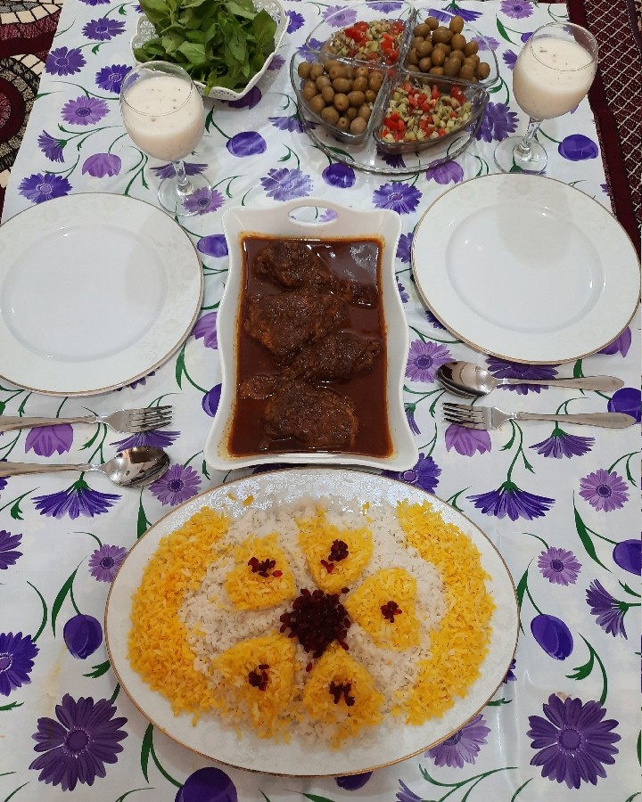 عکس خورشت فسنجان مرغ