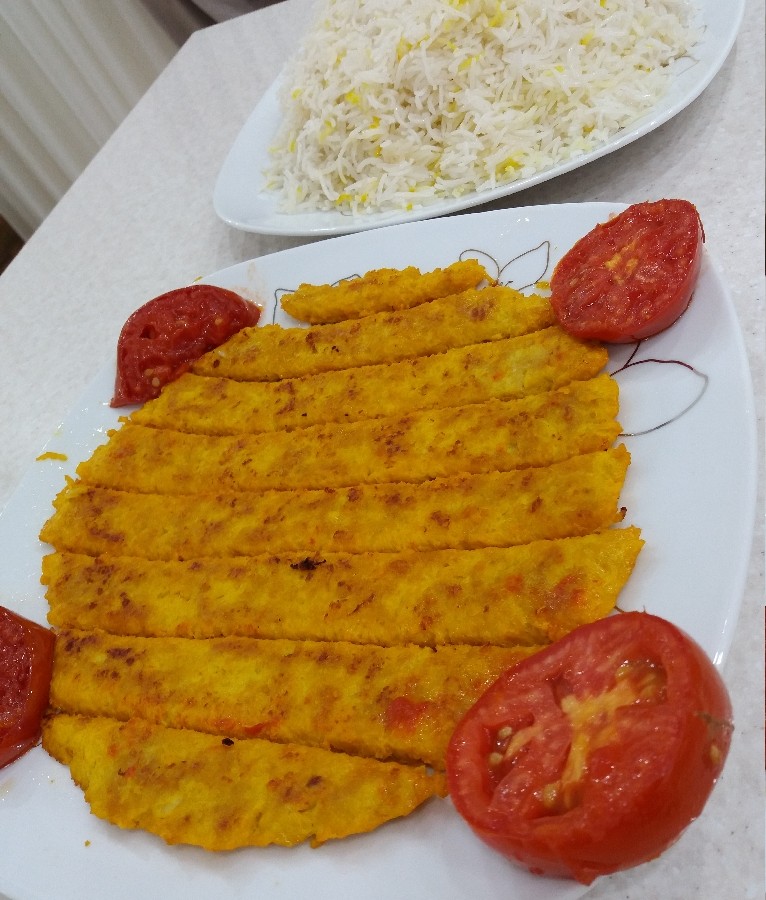 کباب تابه ای مرغ