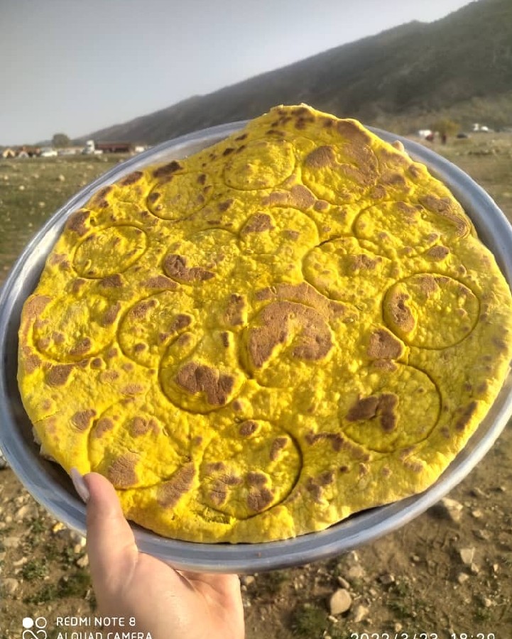 نان گرده خانگی (استان کردستان)