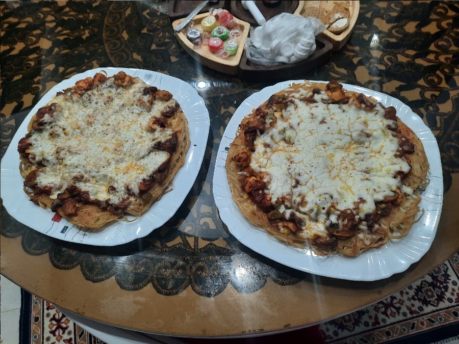 پیتزای ماکارونی