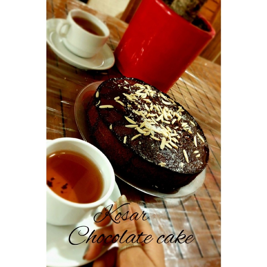 کیک شکلاتی (: