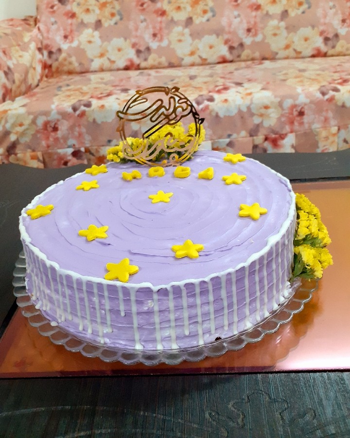 عکس کیک تولد دختر عزیزم