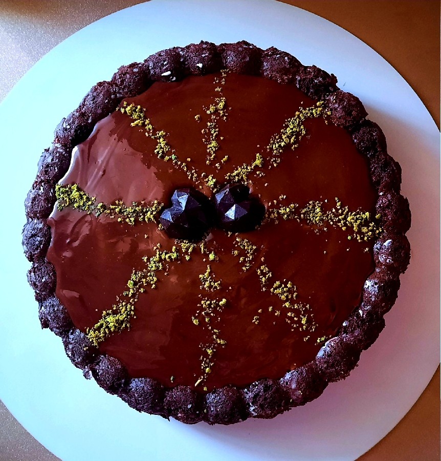 تارت کیک شکلاتی مالاگا 