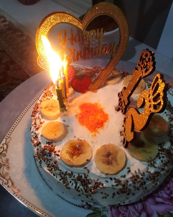 کیک تولد?
#کیک_تولد
#کیک_خامه_ای