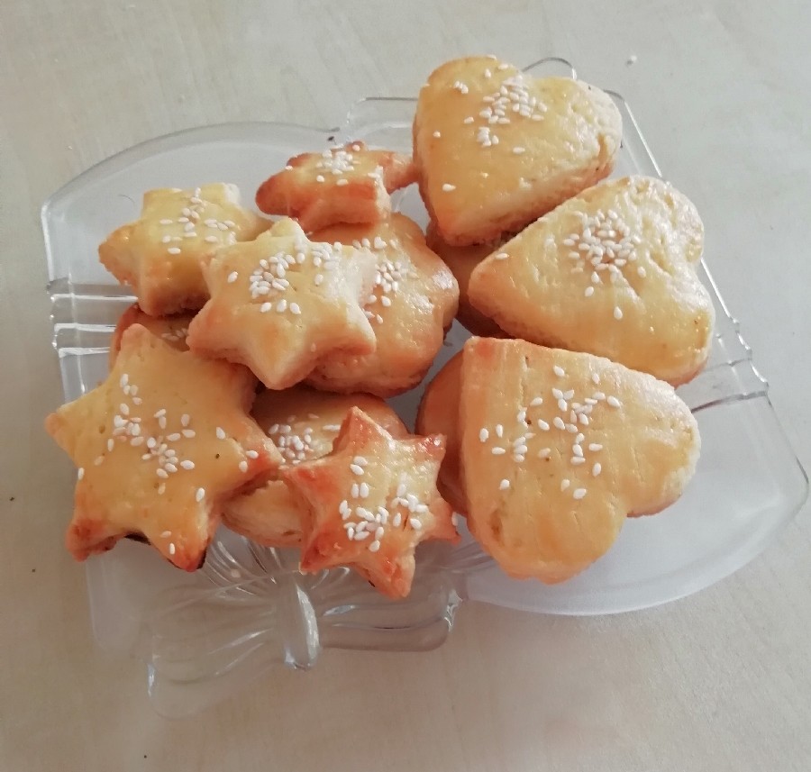 عکس شیرینی نان چای قزوین