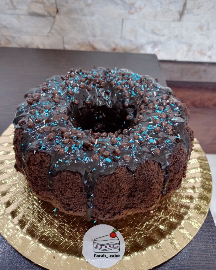 عکس کیک دبل چاکلت