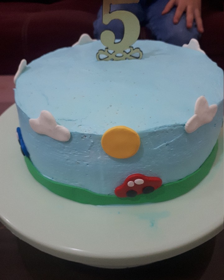 کیک تولد پسرگلم