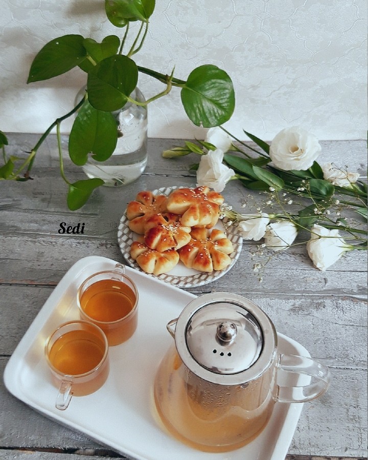 عکس چای بابونه