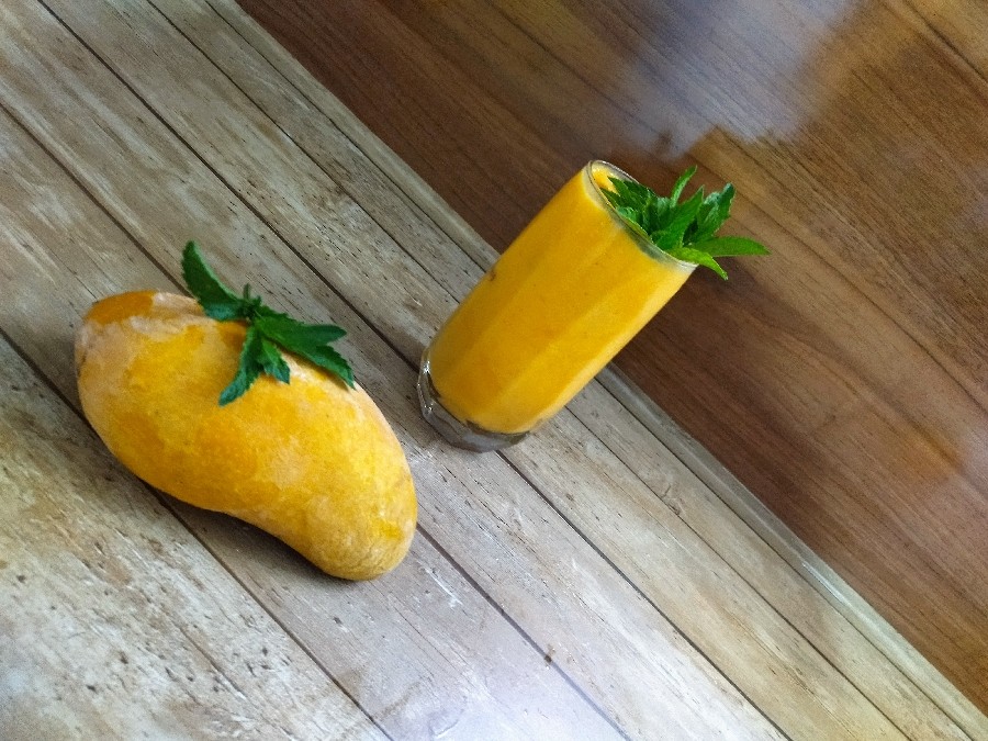 میلک شیک انبه