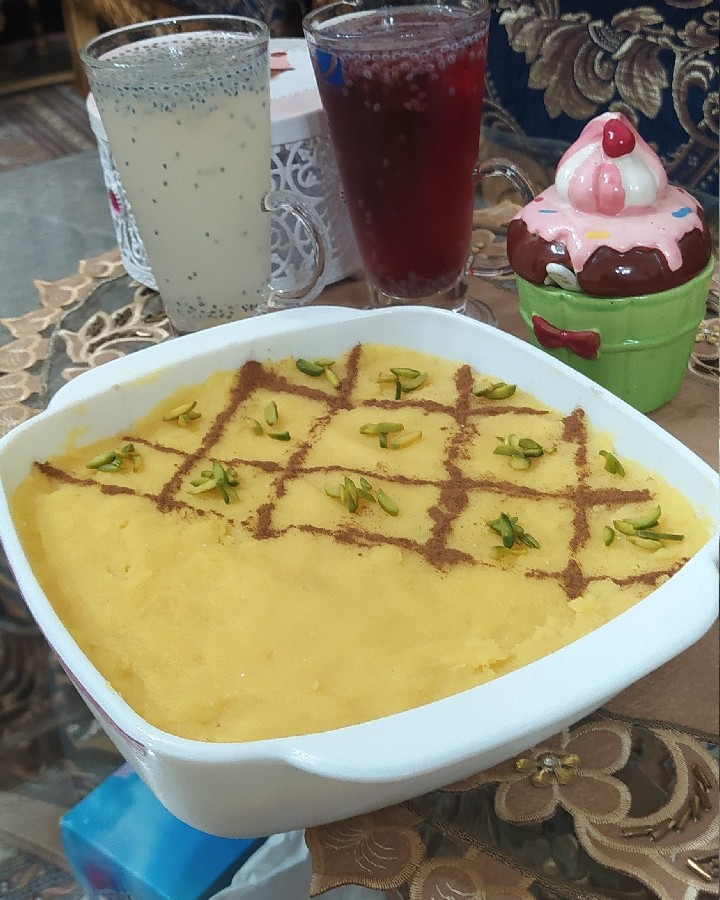 عکس saffron dessert?