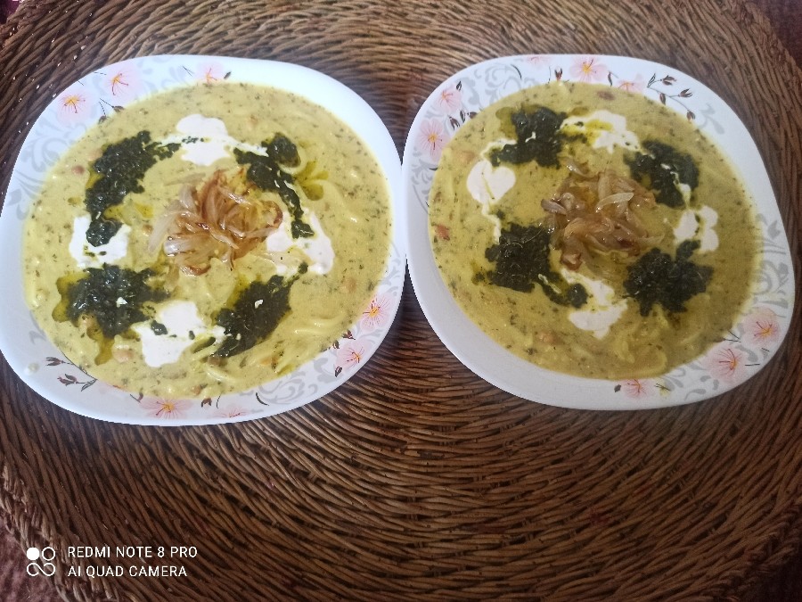 عکس آش رشته نذری