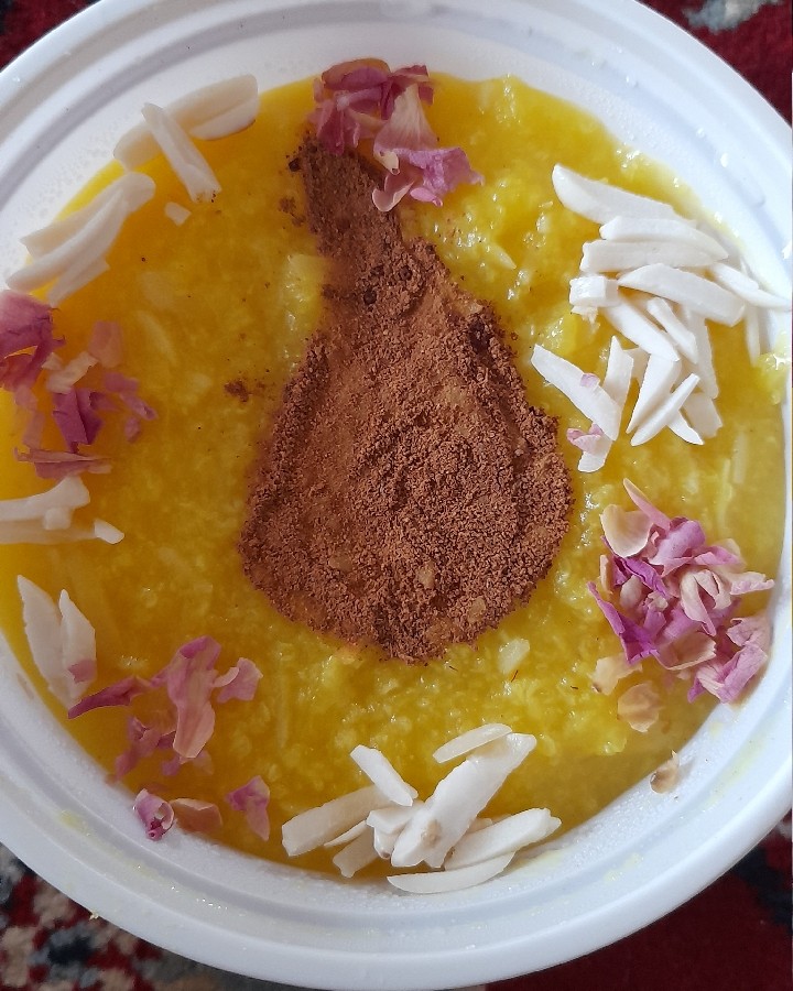 شله زرد نذری