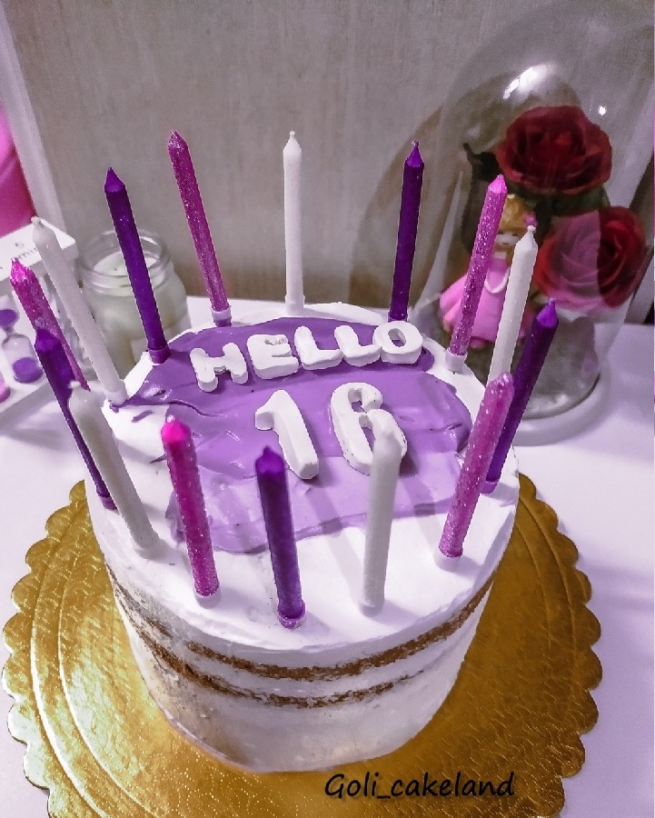کیک تولدم ?