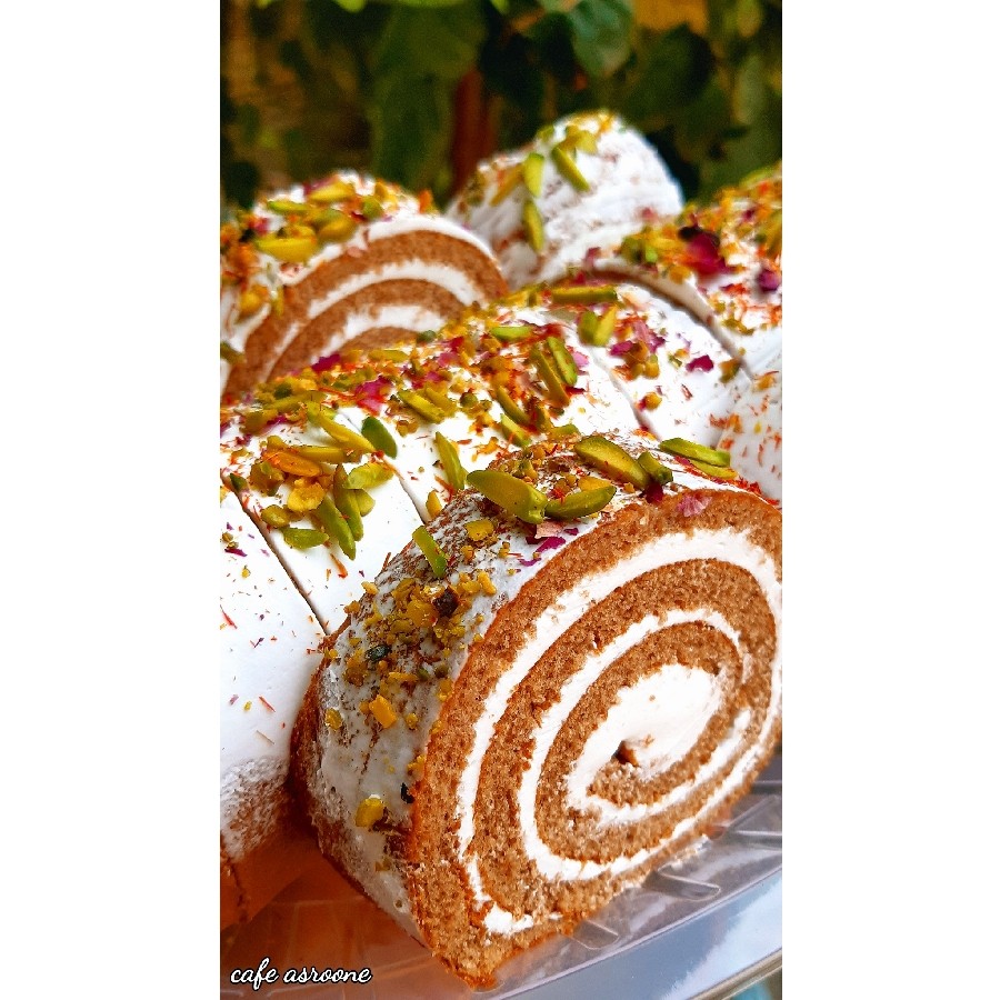 عکس رولت خامه ای