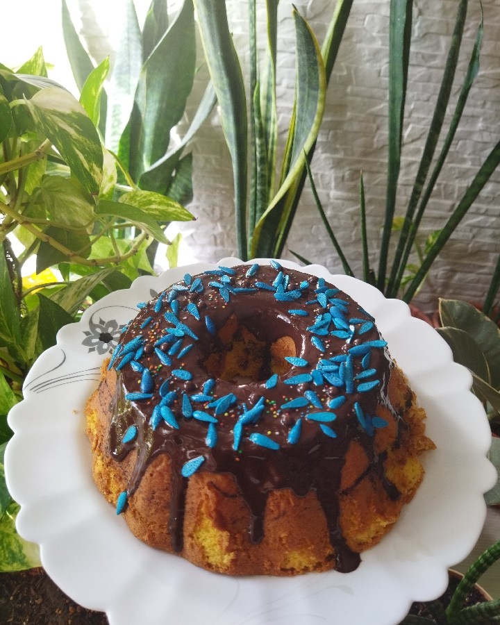 کیک زعفران 