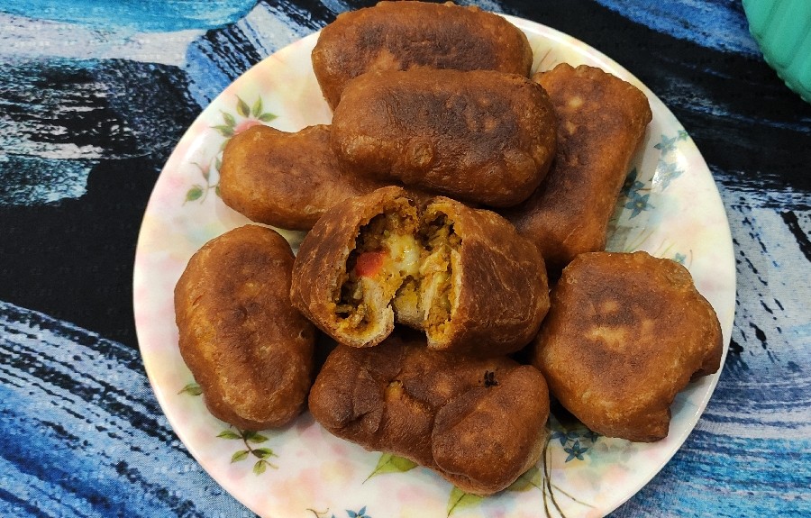 عکس بورک گوشت و قارچ